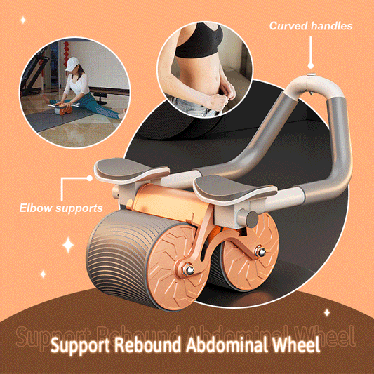 Abs Abdominal Exercise Roller With FREE Resistance Mat